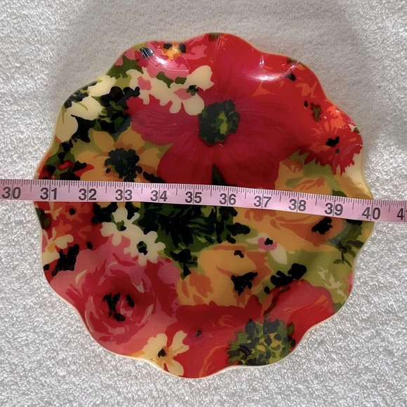 Vintage Hardy Glenwood Floral  Fab Composite Fabware Serving Tray Decor - Picture 7 of 7